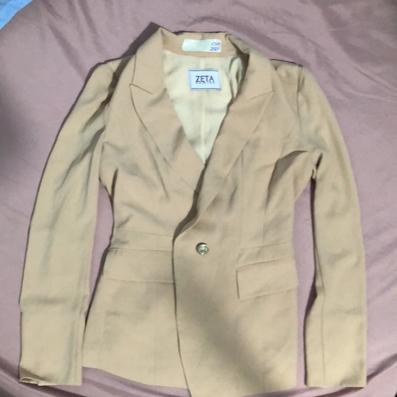 Áo Vest Nữ Hàn Quốc Màu Nude 