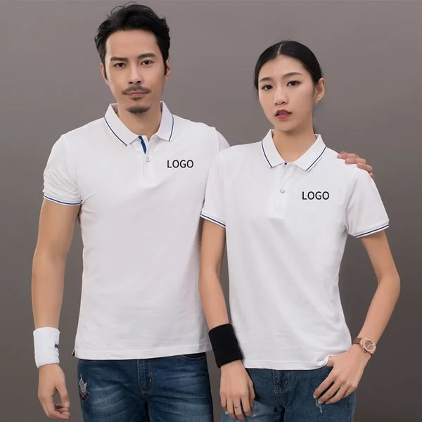 Áo Thun Đồng Phục Polo Nữ Màu Trắng - Đồng Phục Vàng