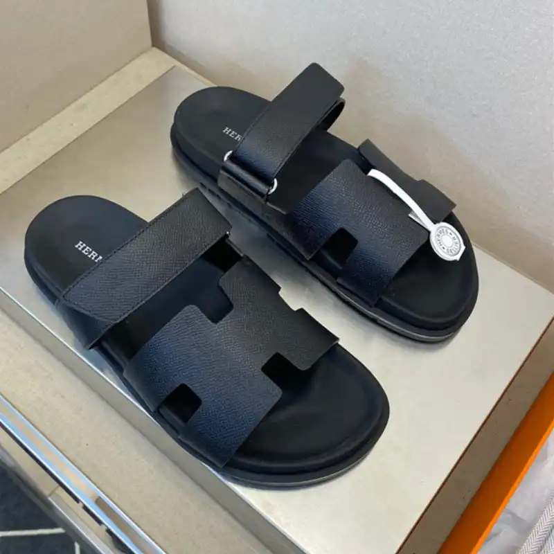 Dép Hermes nam Chypre da Epsom 