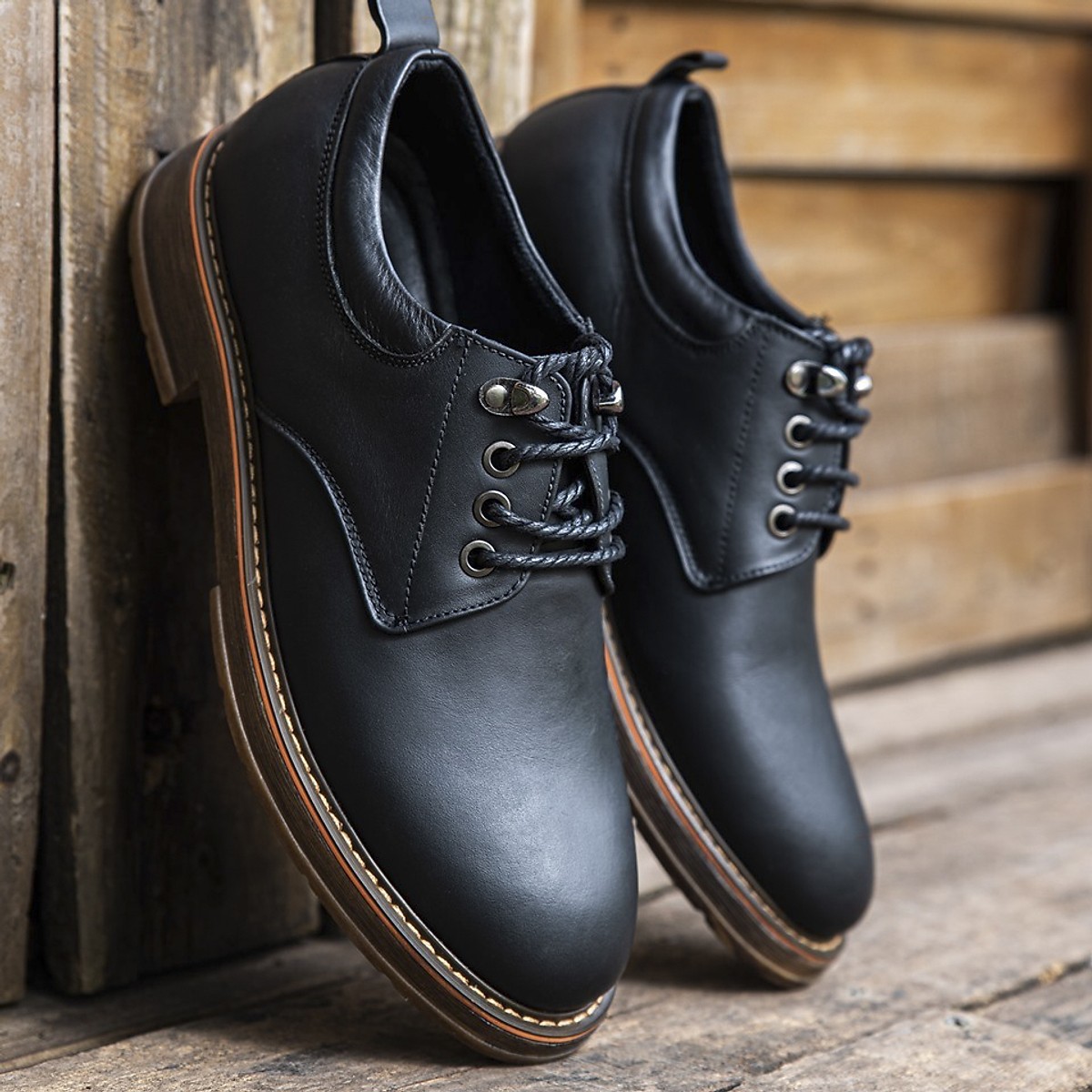 Giày da bò nam cao cấp: 10 mẫu giày da xịn giá rẻ