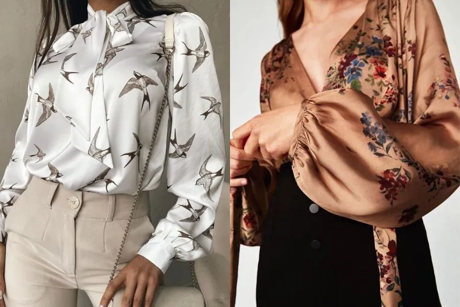 Top 10 Mẫu Áo Sơ Mi Lụa Đẹp Được Chị Em Yêu Thích Nhất 2025