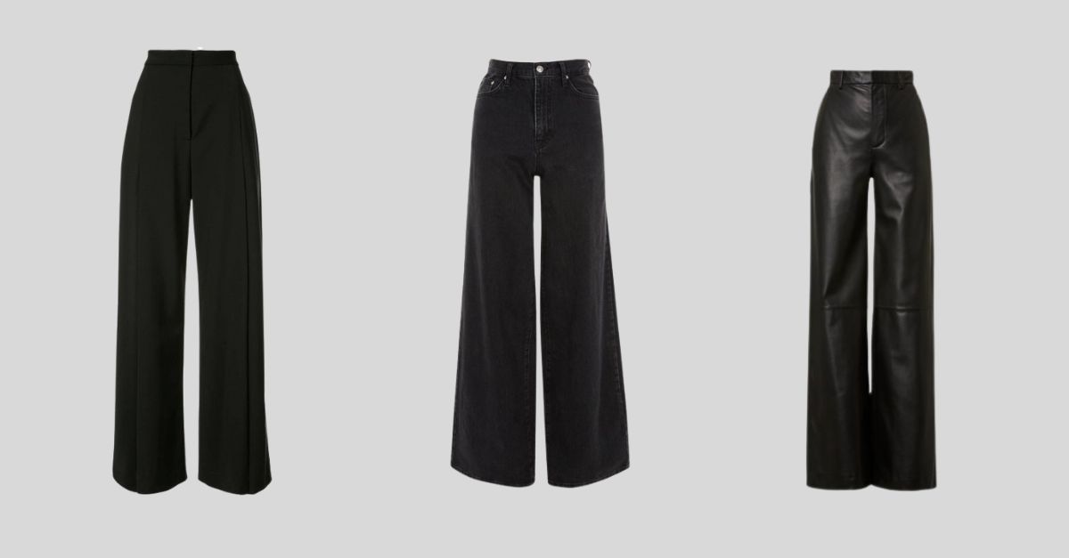 4+ Cách phối đồ với quần ống đen rộng đẹp cho nữ Hot nhất 2023