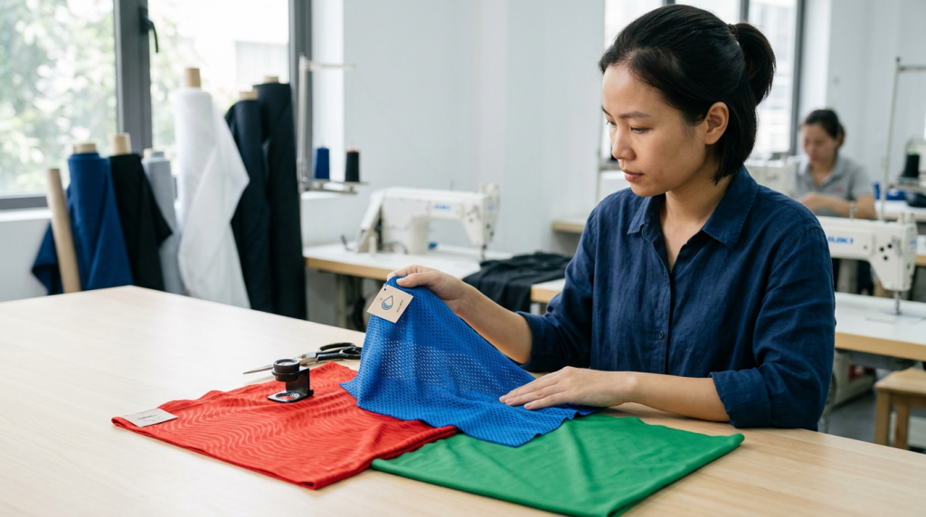 Review các loại vải may áo bóng đá chuyên nghiệp, thấm mồ hôi tốt