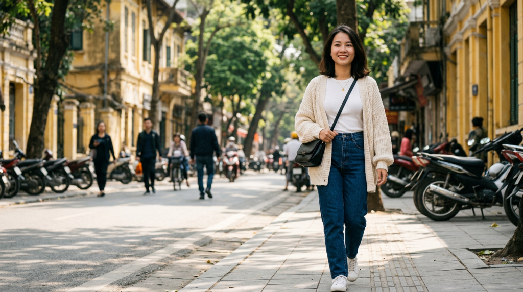 5 cách phối đồ với áo cardigan cực xinh cho nàng dạo phố