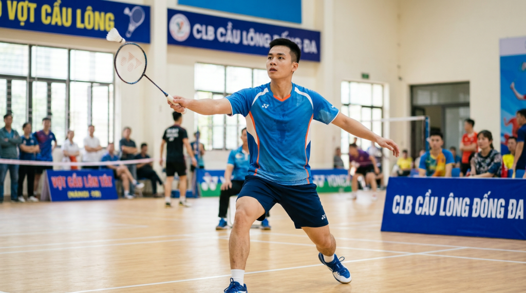 Cách chọn áo cầu lông thấm hút mồ hôi tốt cho nam giới