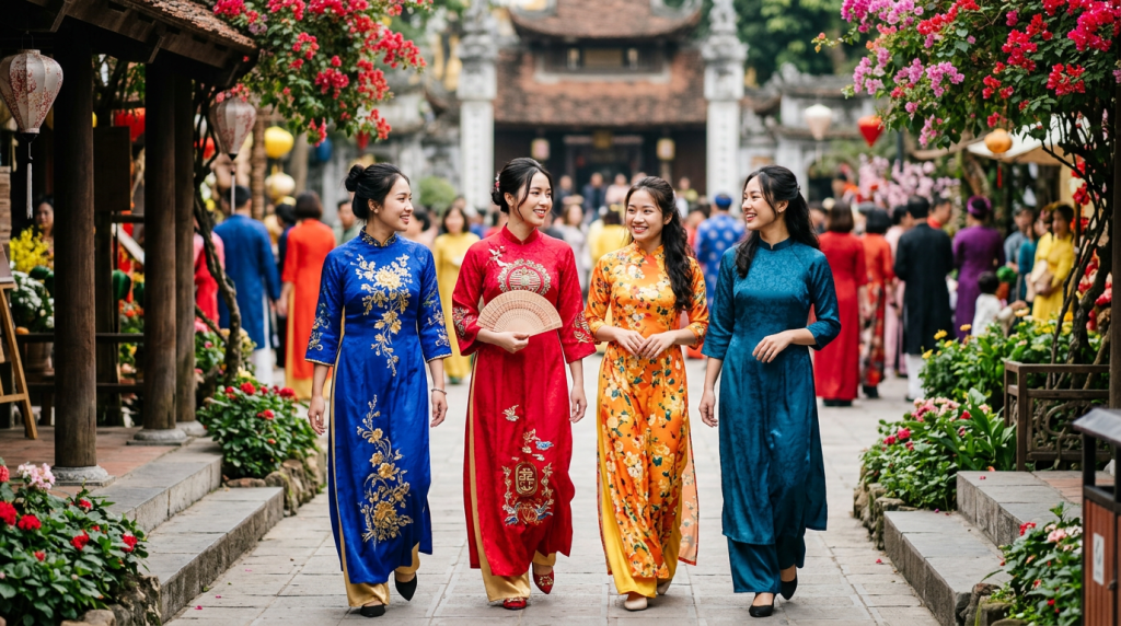 Top 100 mẫu áo dài đẹp nhất cho các dịp lễ hội và sự kiện