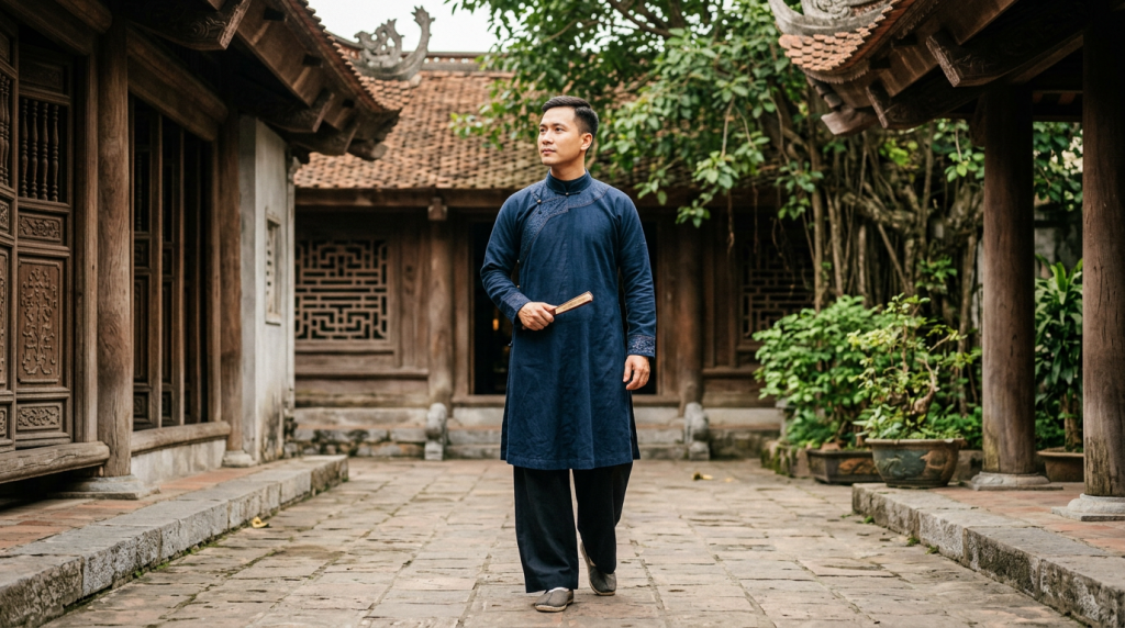 Khám phá áo giao lĩnh - Nét cổ kính trong trang phục Việt xưa