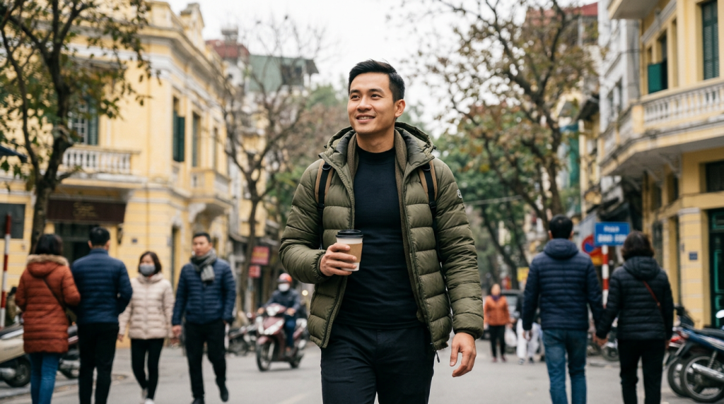 Tại sao áo giữ nhiệt nam là "vật bất ly thân" trong những ngày đông lạnh?