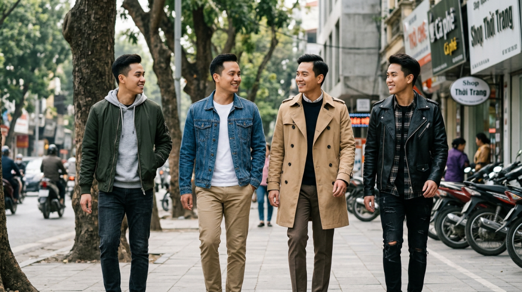 Tổng hợp các loại áo khoác nam phổ biến nhất hiện nay