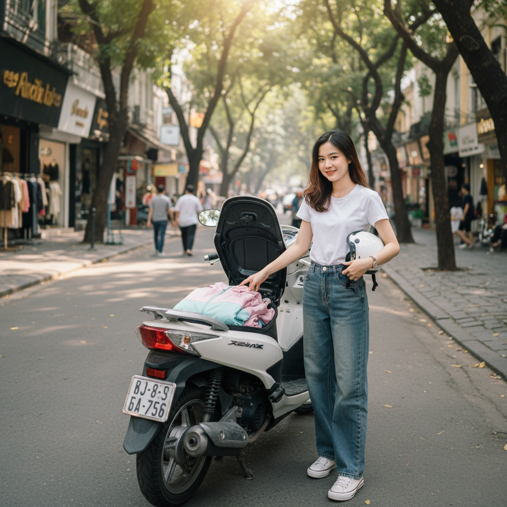 Tại sao mọi cô nàng nên có một chiếc áo khoác gió trong cốp xe?