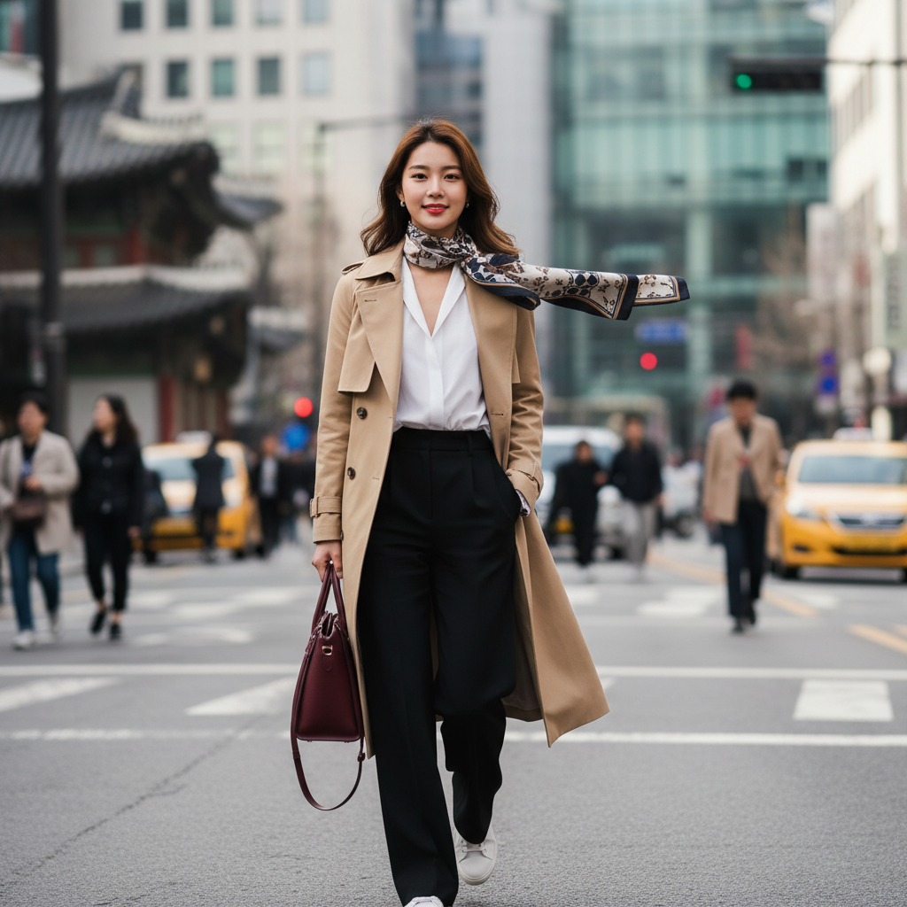 áo khoác trench coat nữ