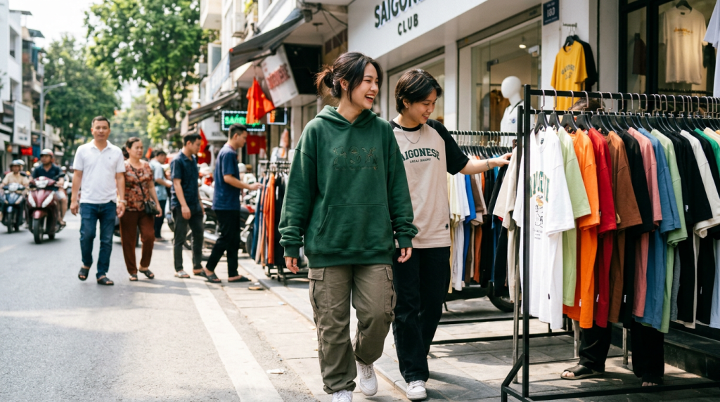 Tại sao giới trẻ lại ưa chuộng áo local brand hơn hàng hiệu quốc tế?