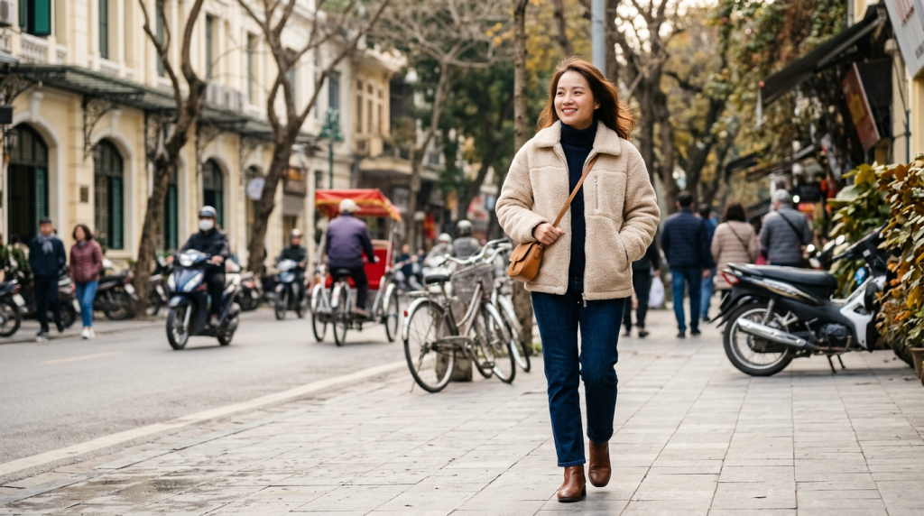 Áo lông cừu - Người bạn đồng hành ấm áp trong những ngày đại hàn