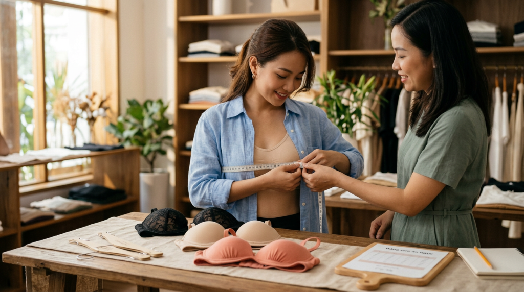 Hướng dẫn chọn size áo ngực chuẩn giúp bảo vệ vòng 1 phái đẹp
