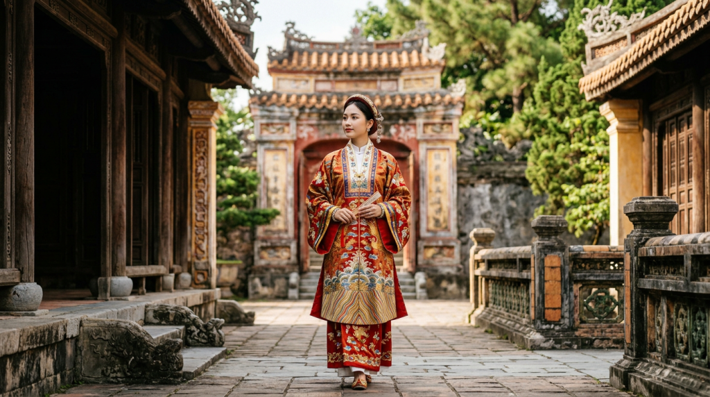 Tìm hiểu về áo nhật bình - Triều phục độc đáo của phụ nữ quý tộc xưa