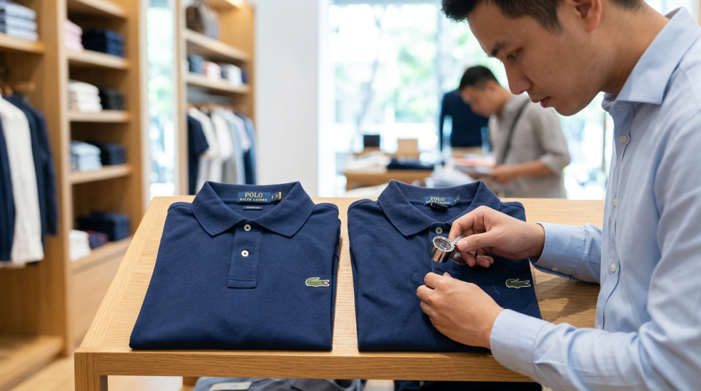 Cách phân biệt áo polo chính hãng và hàng giả nhanh chóng nhất