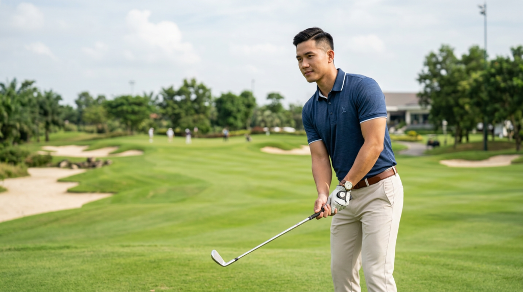 Thời trang sân cỏ: Những mẫu áo polo golf nam chuyên nghiệp