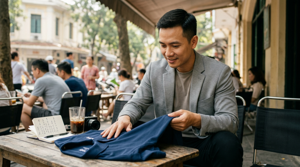 Review chi tiết áo polo yody cho nam: Chất liệu và độ bền