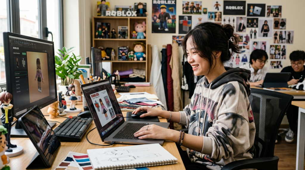 Trào lưu thiết kế áo roblox và sức hút trong cộng đồng trẻ