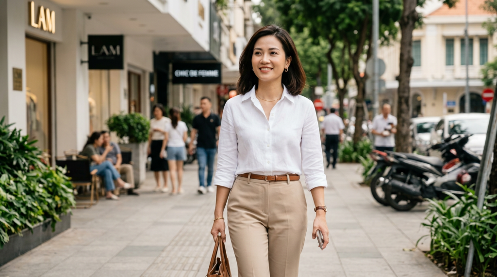 Các quy tắc "vàng" khi mặc áo sơ mi trắng để luôn thanh lịch