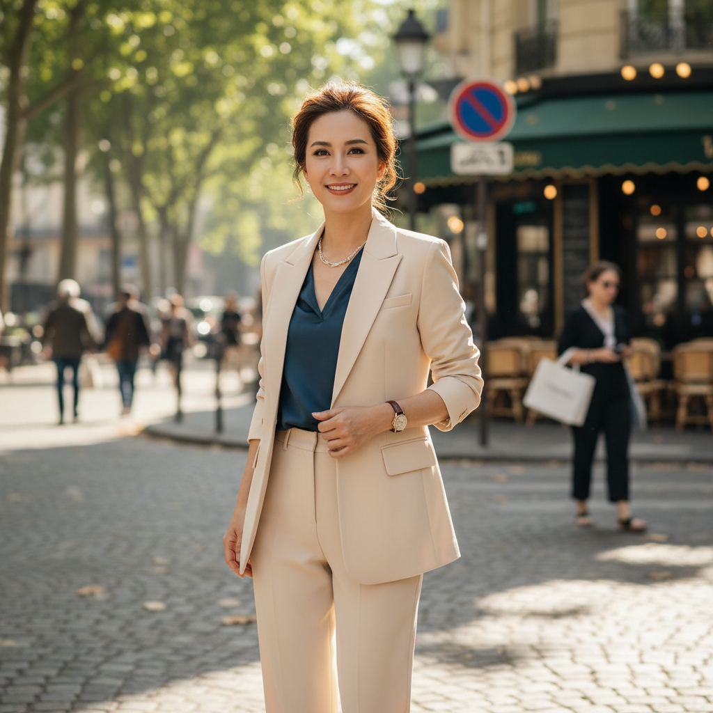 áo vest nữ tuổi 40