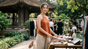 Áo yếm cách tân: Sự quyến rũ mang hơi thở văn hóa Việt