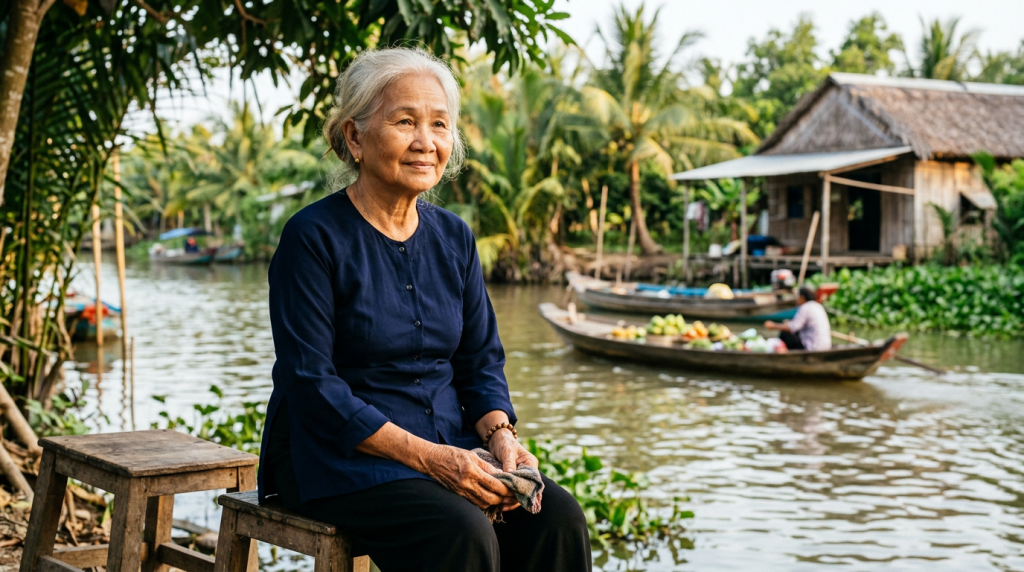 Hình ảnh chiếc áo bà ba trong tâm hồn người phụ nữ Nam Bộ
