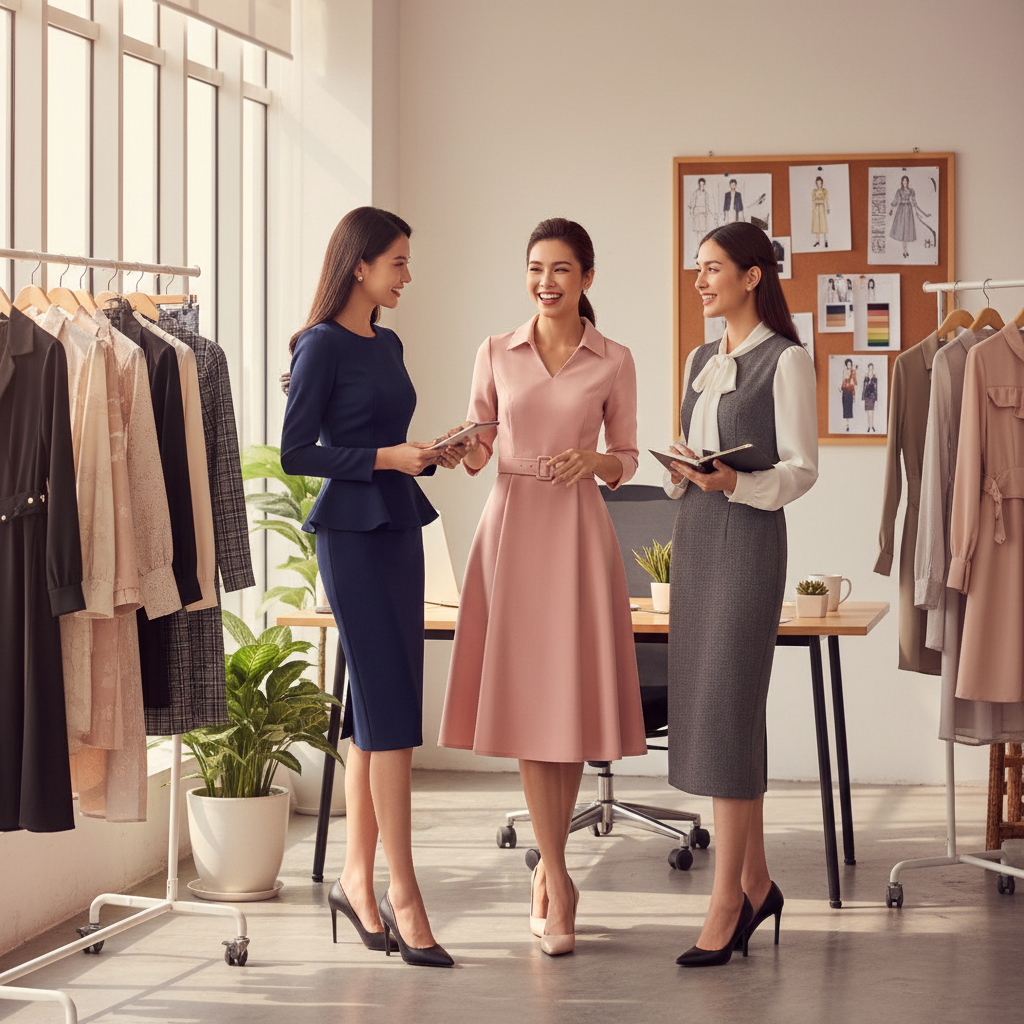 đầm công sở hãng nào đẹp nhất