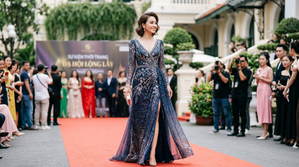 Bí quyết chọn đầm dạ hội lộng lẫy giúp nàng chiếm trọn spotlight