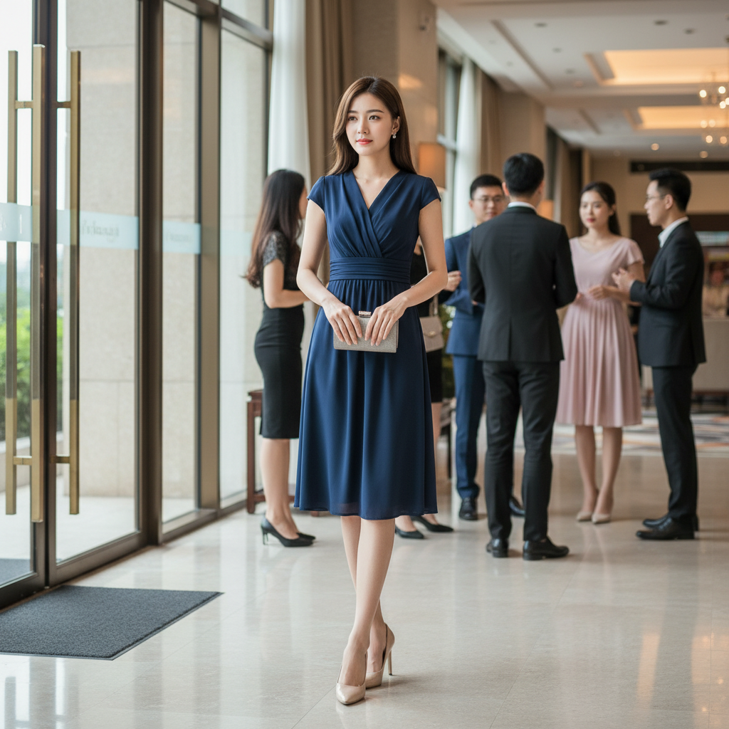 đầm dự tiệc công sở