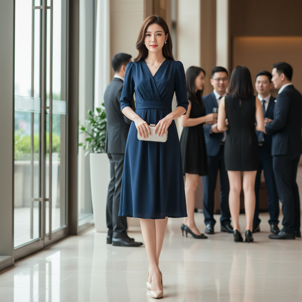 đầm dự tiệc công sở