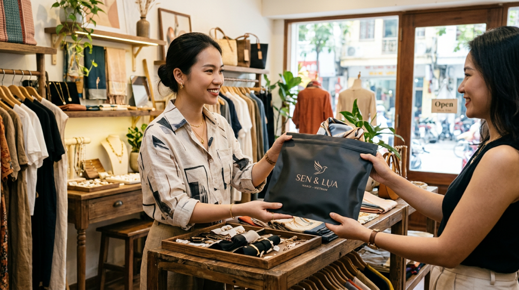Dịch vụ in túi zip thương hiệu: Nâng tầm chuyên nghiệp cho shop