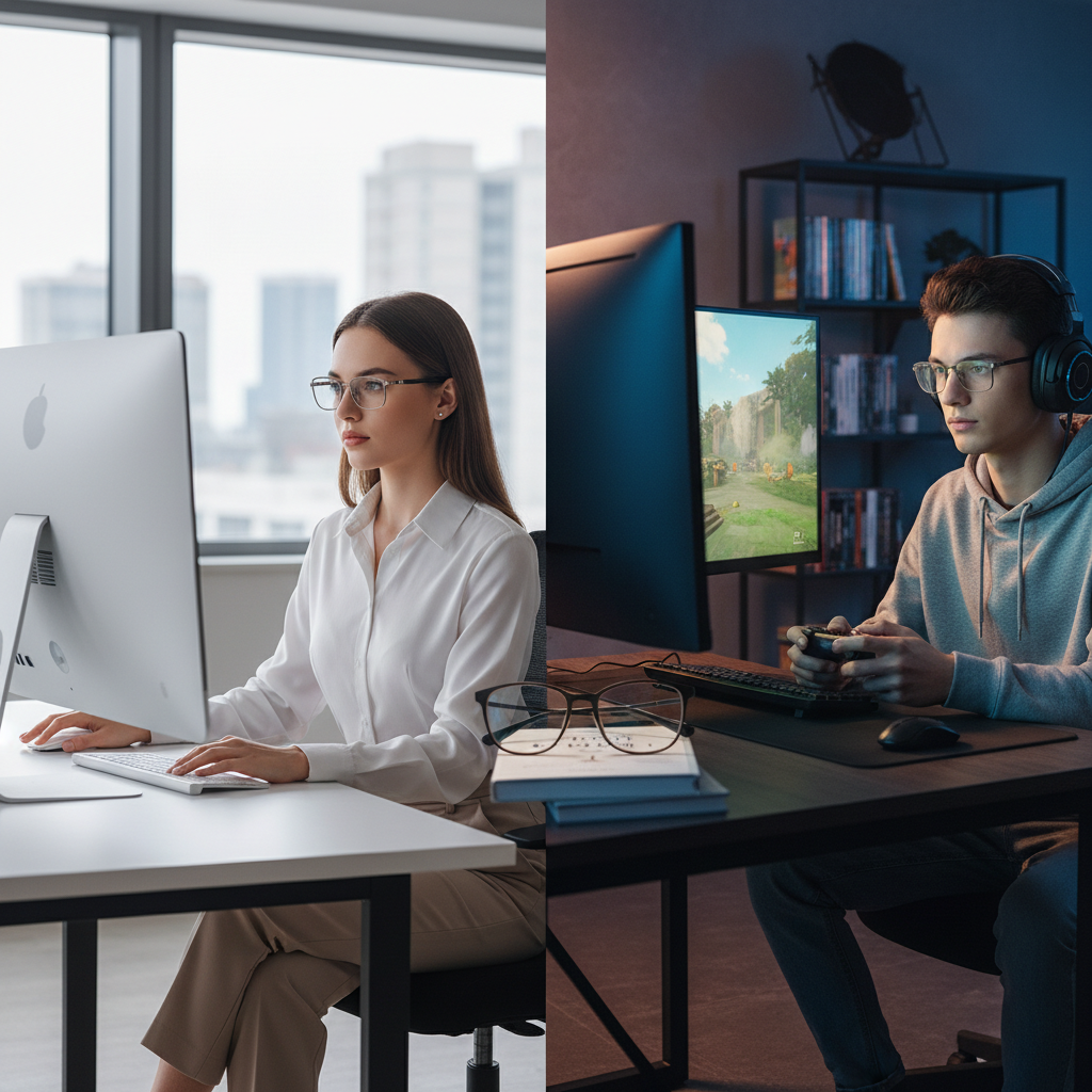 kính chống ánh sáng xanh