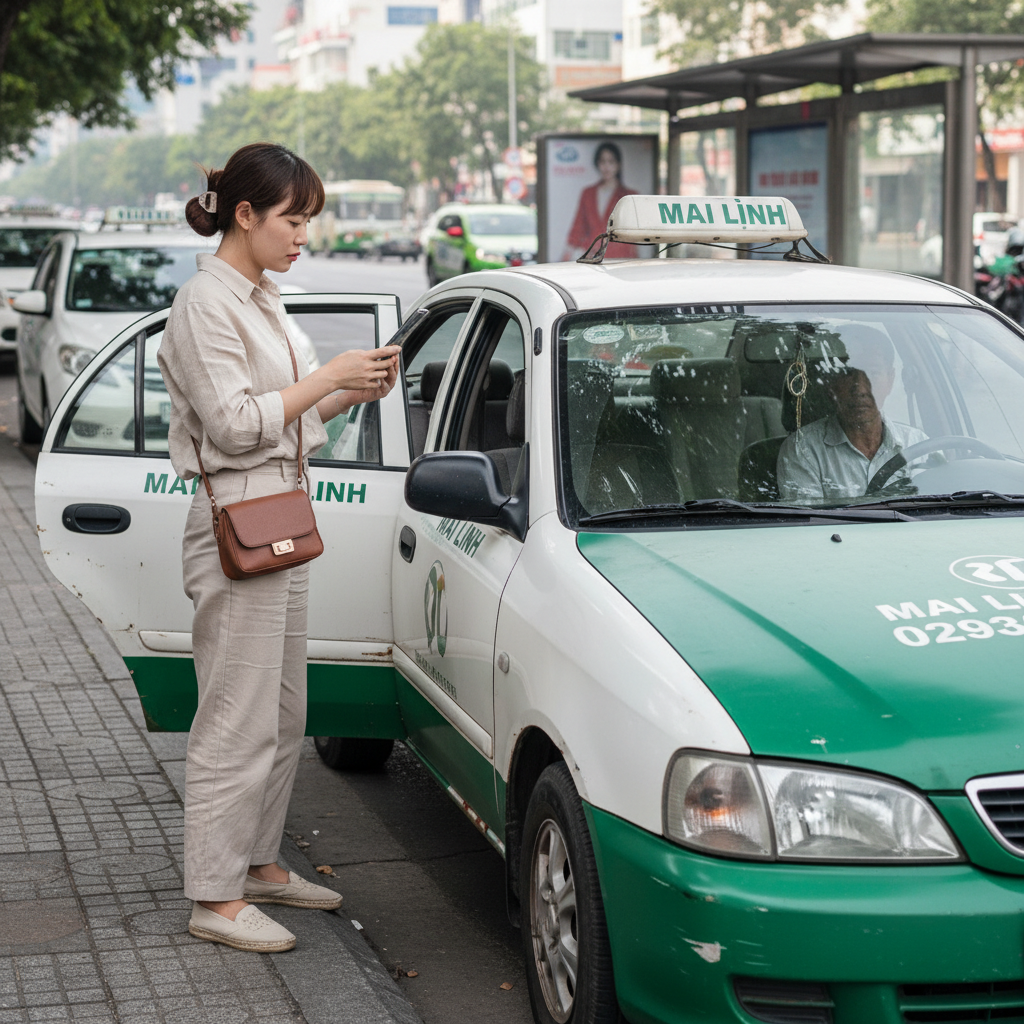 nhận biết fake taxi