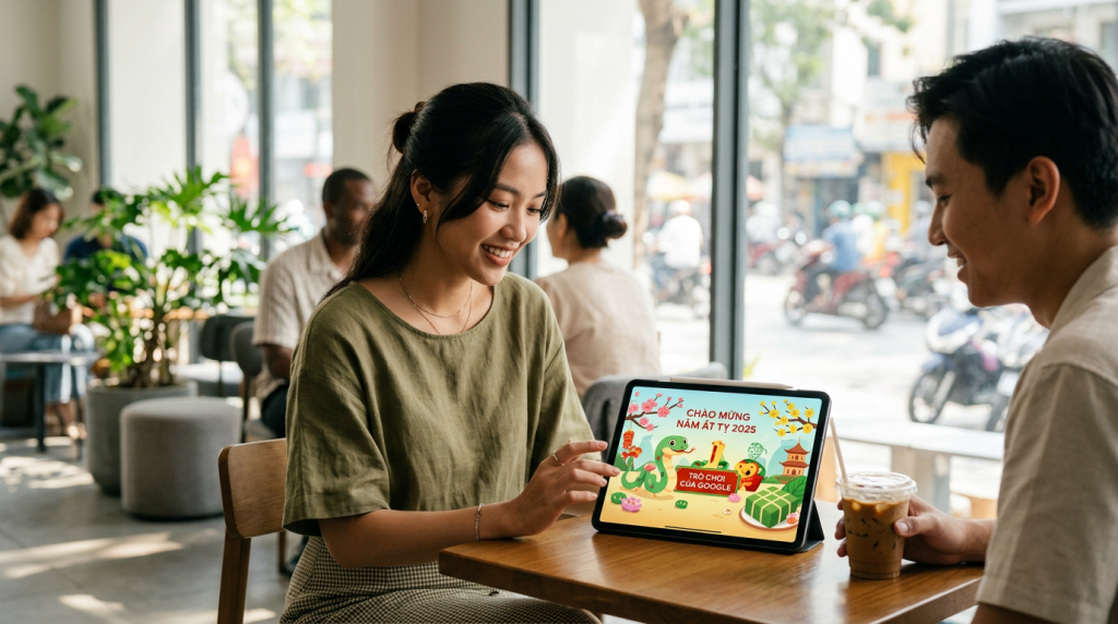 Khám phá trò chơi của google về năm ất tỵ 2025 đầy thú vị