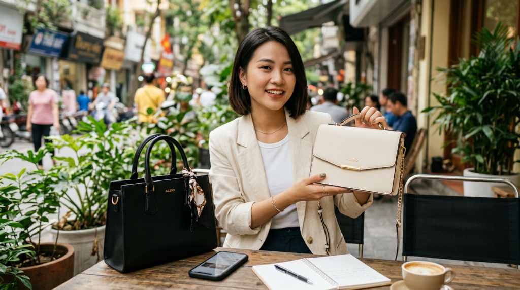 Review túi aldo: Kiểu dáng đa dạng, mức giá hợp túi tiền