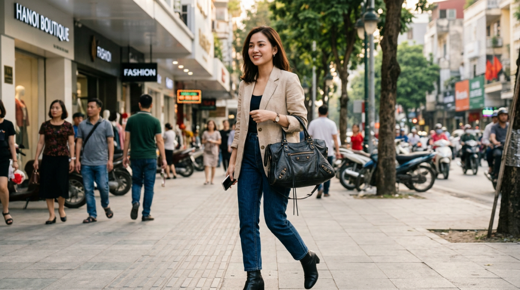 Túi balenciaga City Bag: Biểu tượng phá cách của thập kỷ