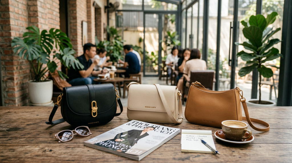 Phân biệt các dòng túi charles and keith phổ biến hiện nay