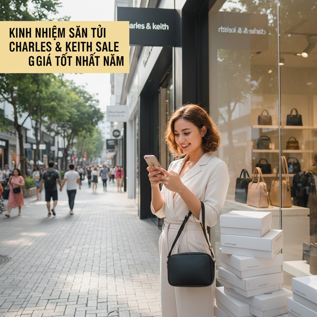 túi charles & keith sale
