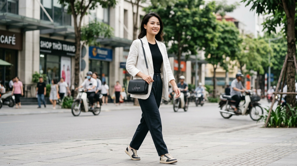 Túi ck (Calvin Klein): Phong cách hiện đại, phóng khoáng