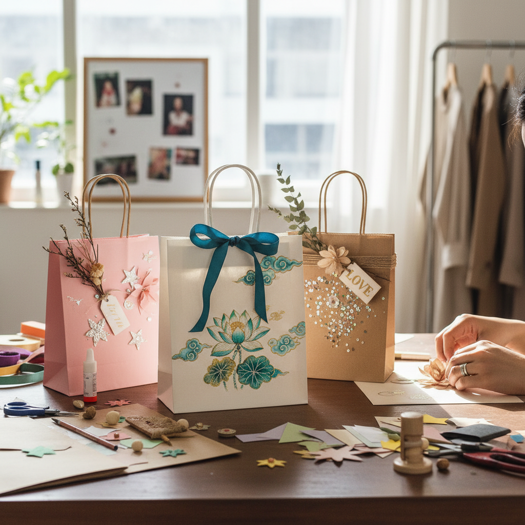 túi giấy đựng quà