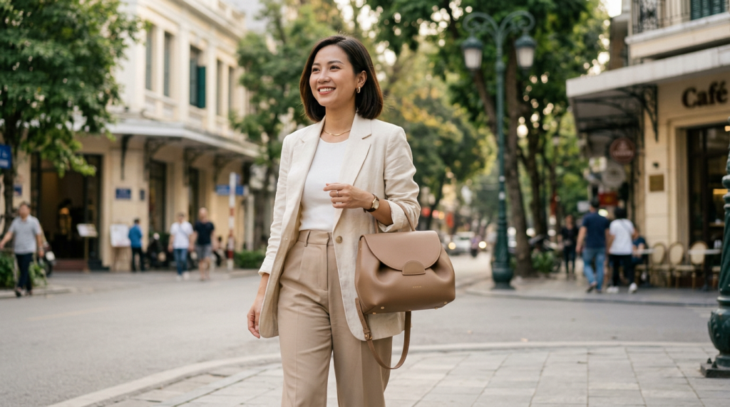 Túi polene: Làn gió mới từ Paris với thiết kế thủ công tinh xảo