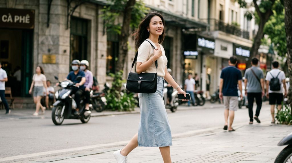 Túi prada nylon: Sự trở lại mạnh mẽ của chất liệu cao cấp