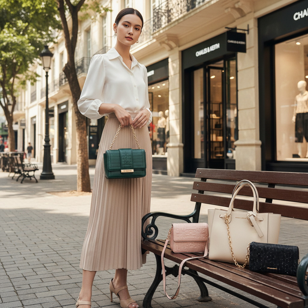 túi xách charles & keith