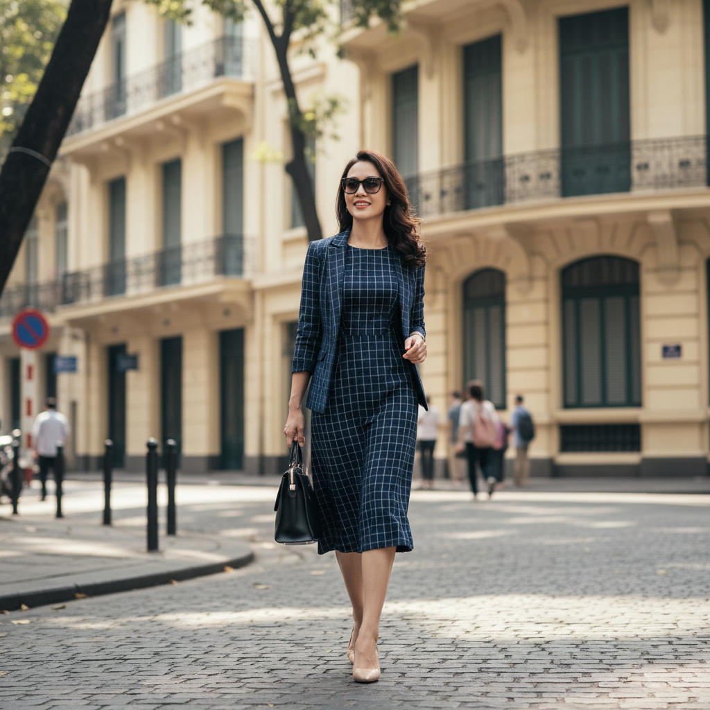 váy đầm công sở hàng hiệu